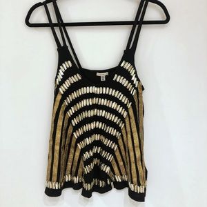 Stunning HIGH QUALITY hand-sewn sequin and gem top